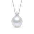 Single Freshwater Pearl Pendant Necklace – 11–15mm Options