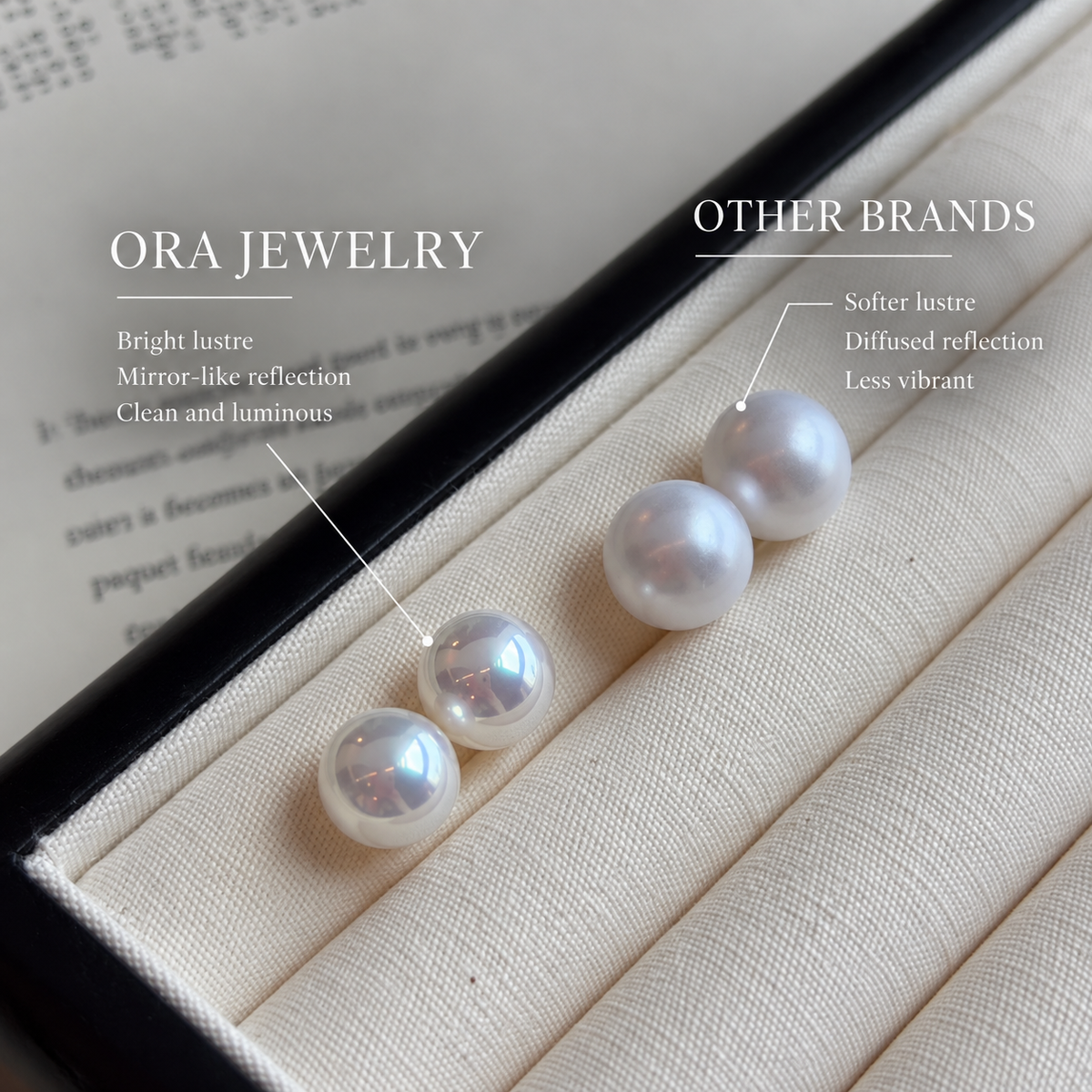 Freshwater Pearl Stud Earrings | 10–11mm Button Premium High-Lustre Pearls