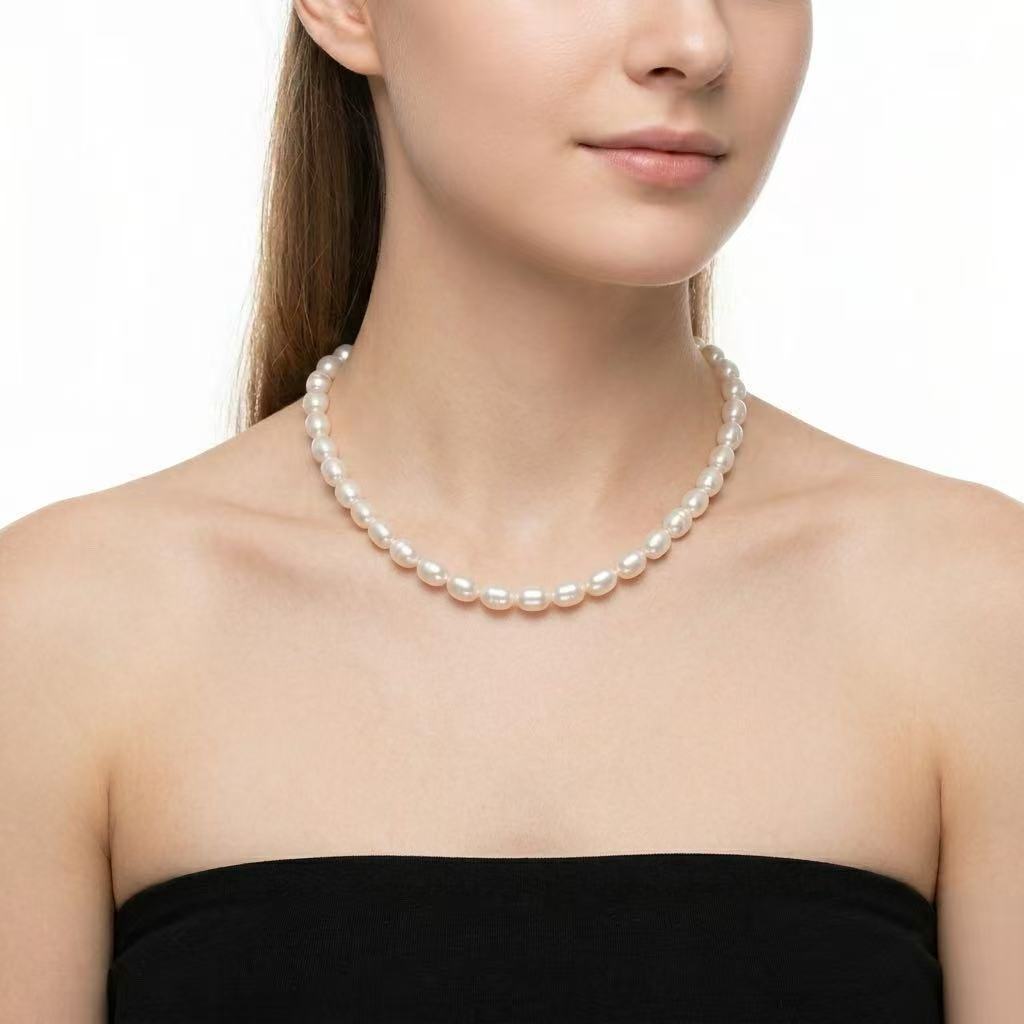 Classic Pearl Choker – 18K Gold Vermeil