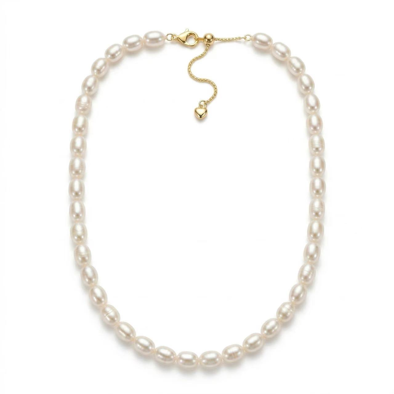 Classic Pearl Choker – 18K Gold Vermeil