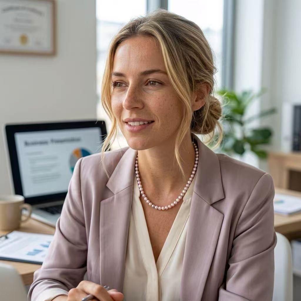 Mixed Baroque Pearl Necklace – 925 Silver Gold Vermeil