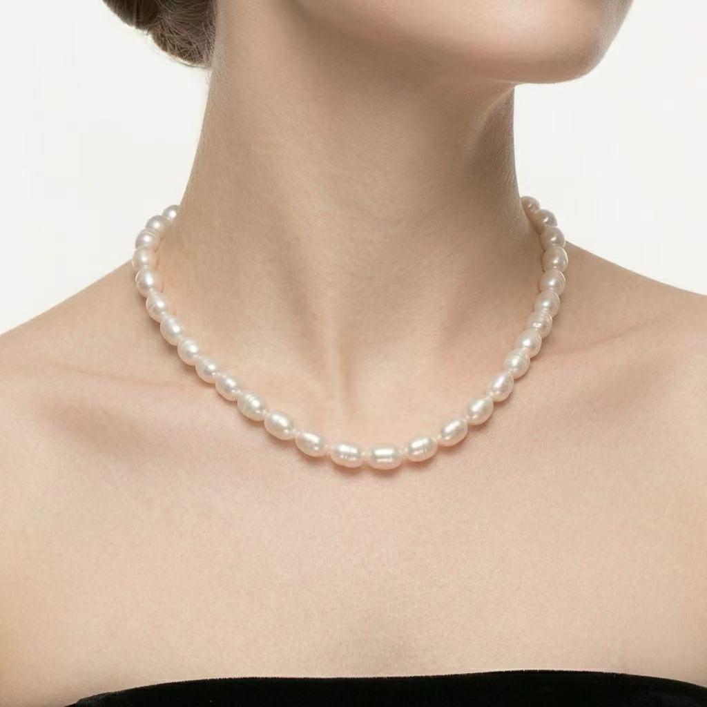 Classic Pearl Choker – 18K Gold Vermeil