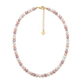Mixed Baroque Pearl Necklace – 925 Silver Gold Vermeil