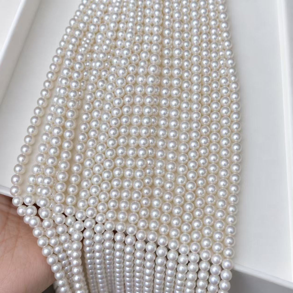 Freshwater Pearl Necklace | 6–7mm Near-Round Pearls