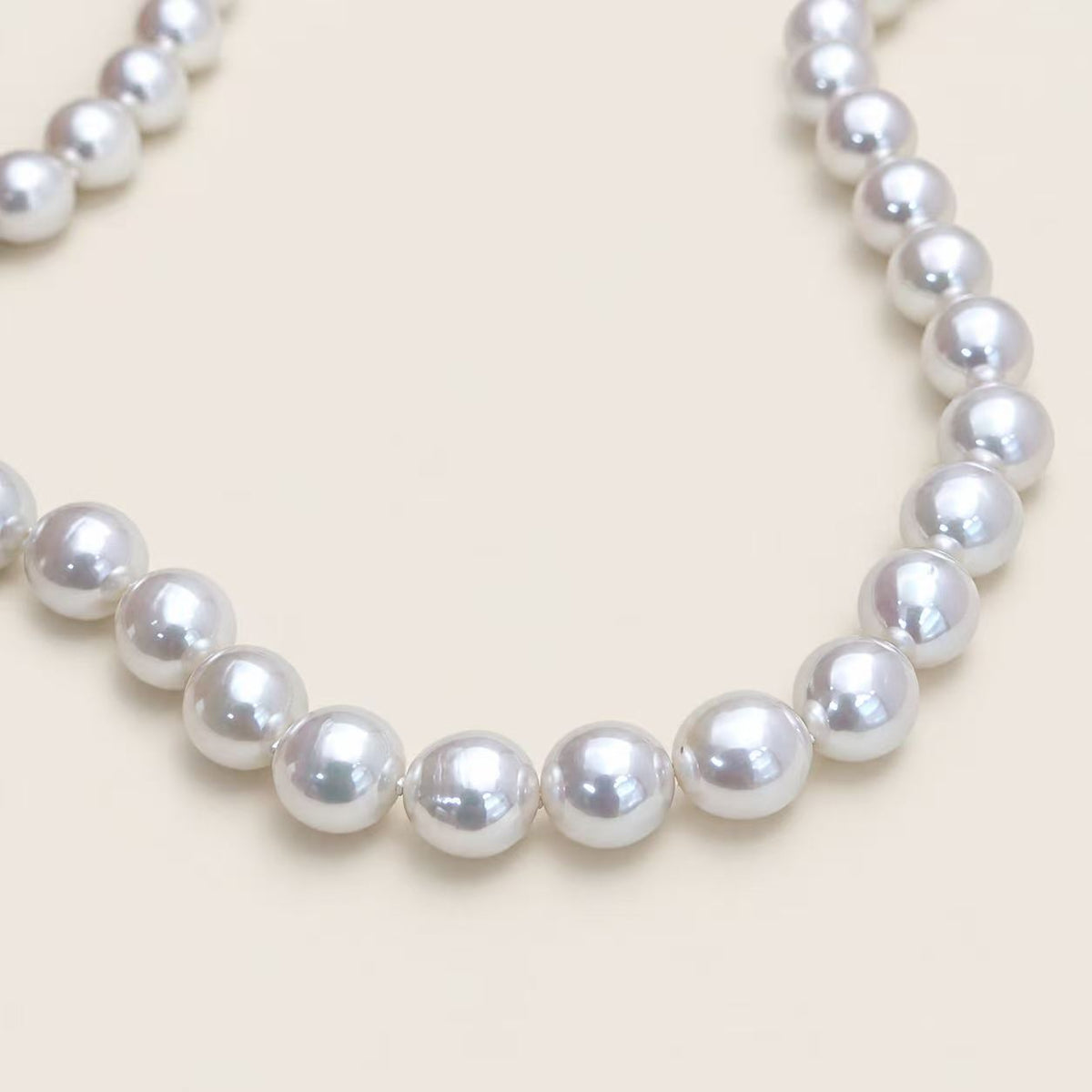 Freshwater Pearl Necklace | 7.5–8.5mm Near-Round Pearls