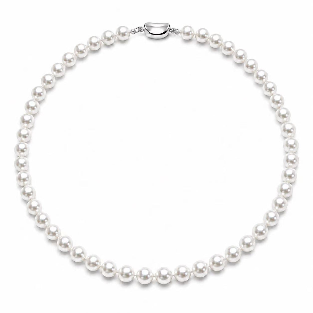 Freshwater Pearl Necklace | 7.5–8.5mm Near-Round Pearls