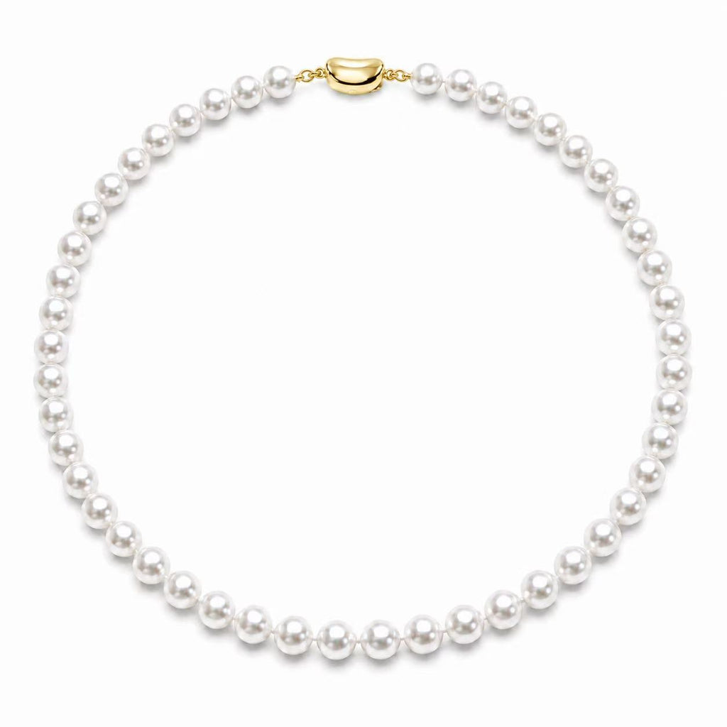Freshwater Pearl Necklace | 7.5–8.5mm Near-Round Pearls